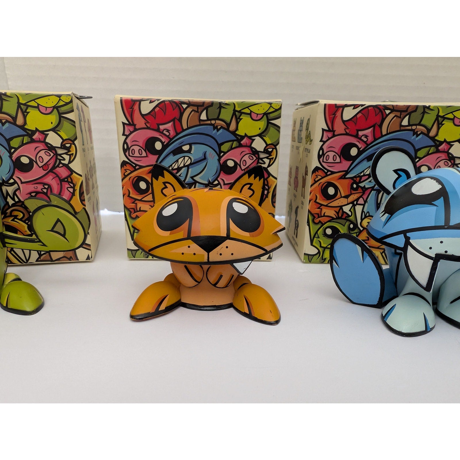 Kidrobot Joe Ledbetter Finders Keepers Vinyl Figure Lot Rare 2007 Collection