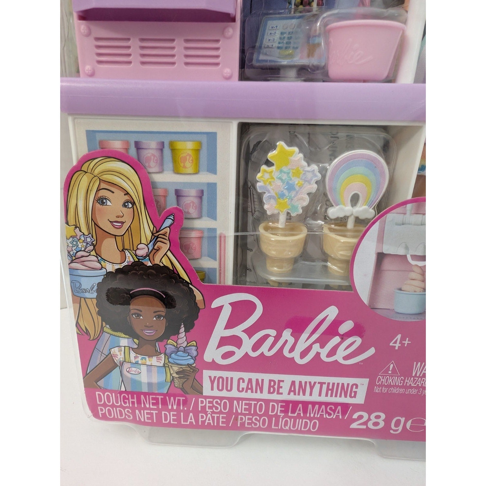 2021 Barbie You Can Be Anything Ice Cream Shop Playset Barbie Doll New