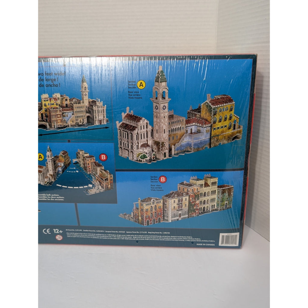 Puzz3D Venice Italy 3D Foam Jigsaw Puzzle 1580 Piece Challenge Wrebbit