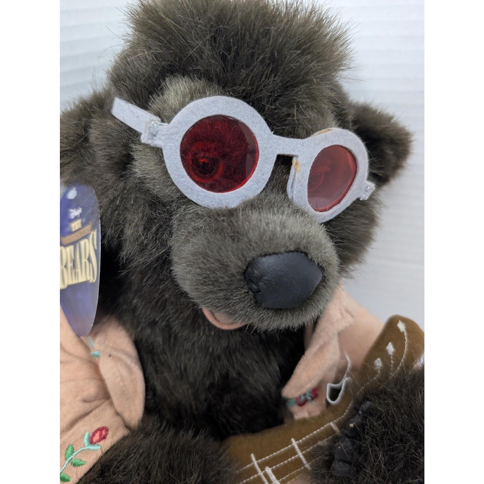 Rare Country Bears Disney Plush Lot of 6 Vintage Jamboree Bears with Musical Instruments