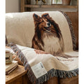 Pure Country Weavers Sheltie Shetland Sheepdog 47x60 Cotton Woven Tapestry Throw