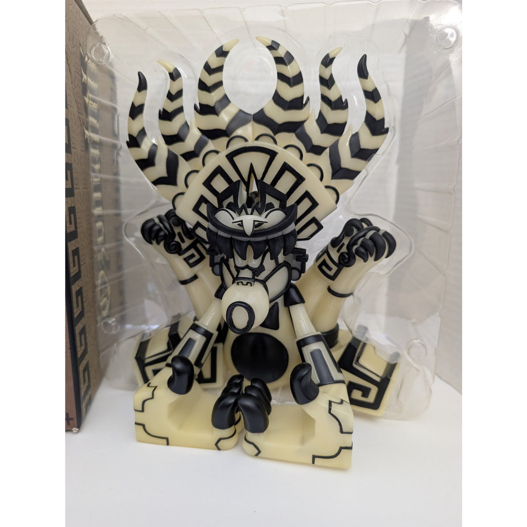 Jesse Hernandez Ozomahtli The Aztec Monkey Ghost Edition Glow in the Dark Vinyl Figure