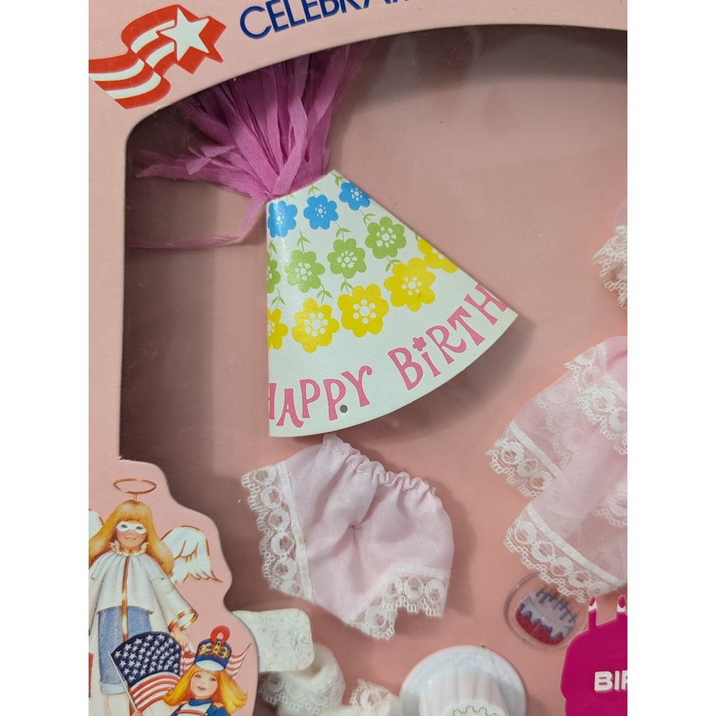 Vintage 1982 Sunrise in America Birthday Party Outfit Gatabox Ltd NIB Rare