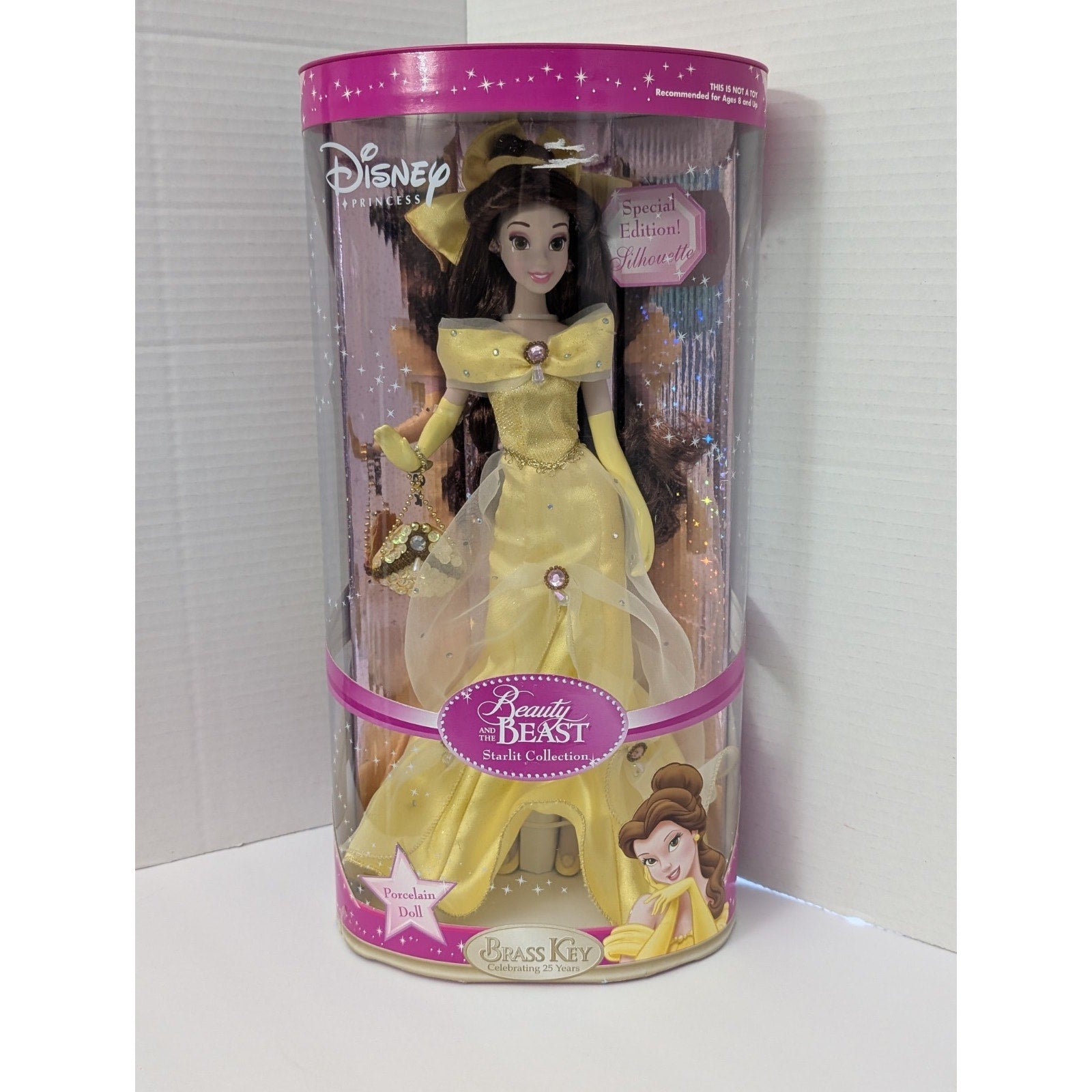 2006 Disney Beauty & The Beast Belle Brass Limited Ed Starlit Collection 25 Ann