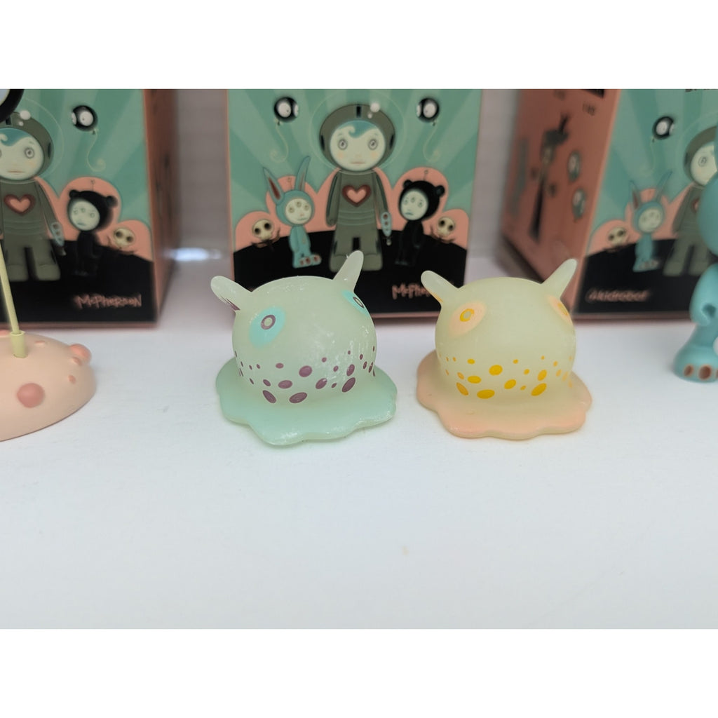 Kidrobot Tara McPherson Gamma Mutant Space Friends Lot of 6 Vinyl Figures with Boxes