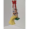 026902 Grolier Snow White On Swing Christmas Ornament Vintage Disney Collectible