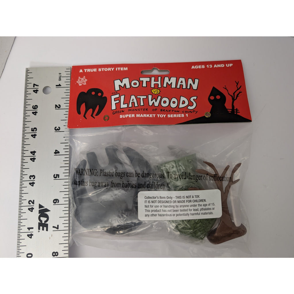 Mothman vs Flatwoods Monster Super Market Toy Series 1 David Horvath UMA Set