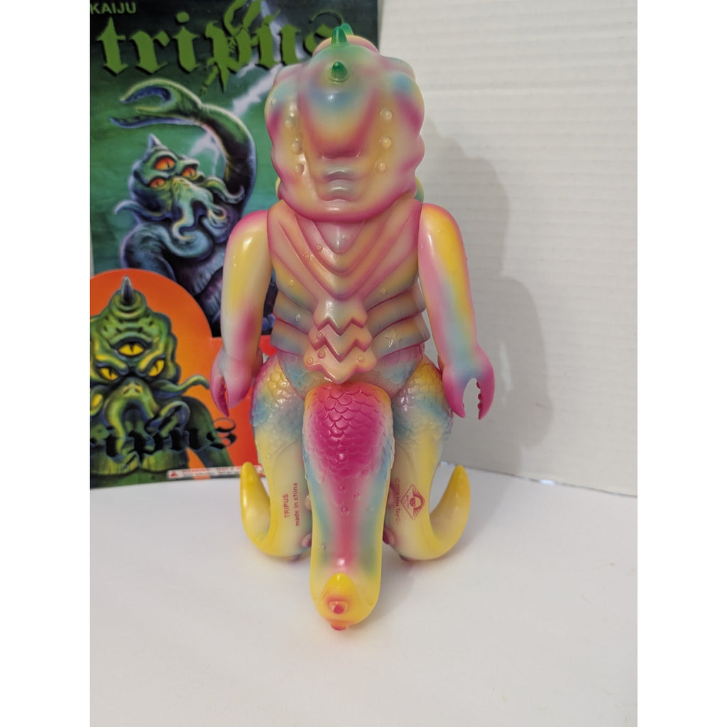 Max Toy Company Mark Nagata Kaiju Tripus 2.0 Rainbow Soft Vinyl Figure Japan