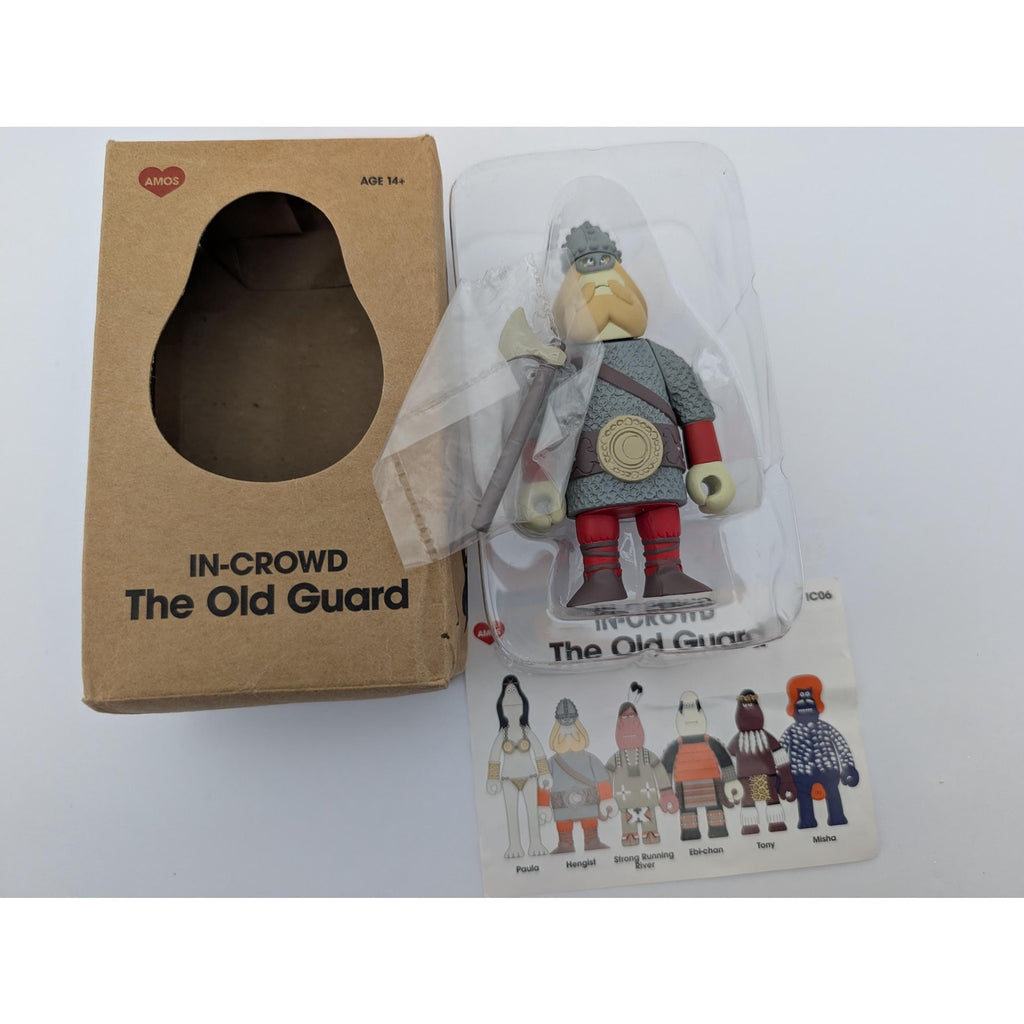Amos Novelties In-Crowd "The Old Guard" Hengist Vinyl Figure James Jarvis Rare