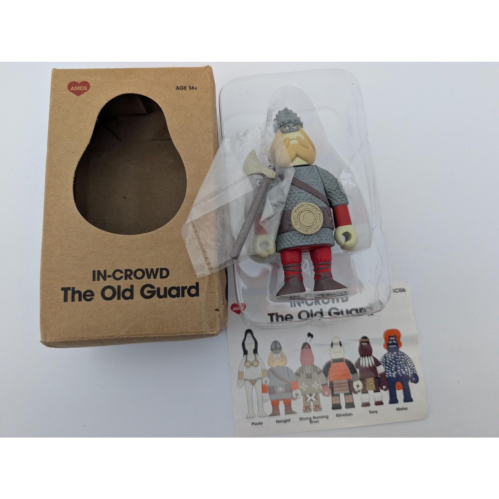 Amos Novelties In-Crowd "The Old Guard" Hengist Vinyl Figure James Jarvis Rare