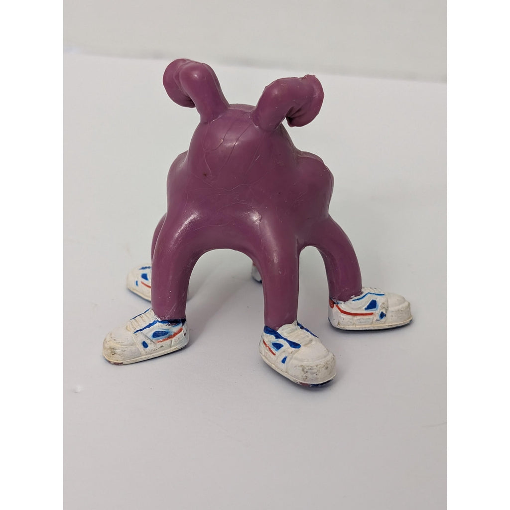 Vintage 1980s Keds Purple Alien Monster Promotional Figure Rare PVC Toy