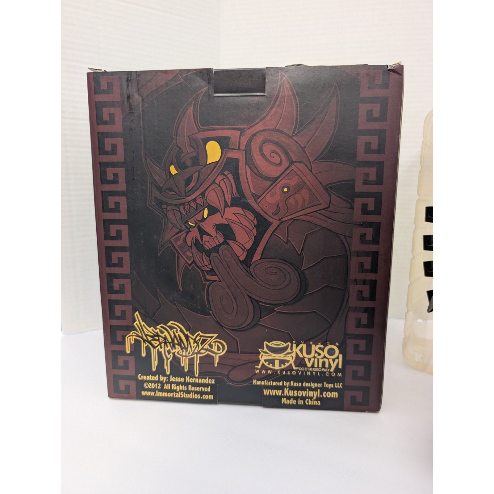 Signed Jesse Hernandez X Hydro74 Death Serpent Ghost Edition Glow in the Dark Vinyl Figure