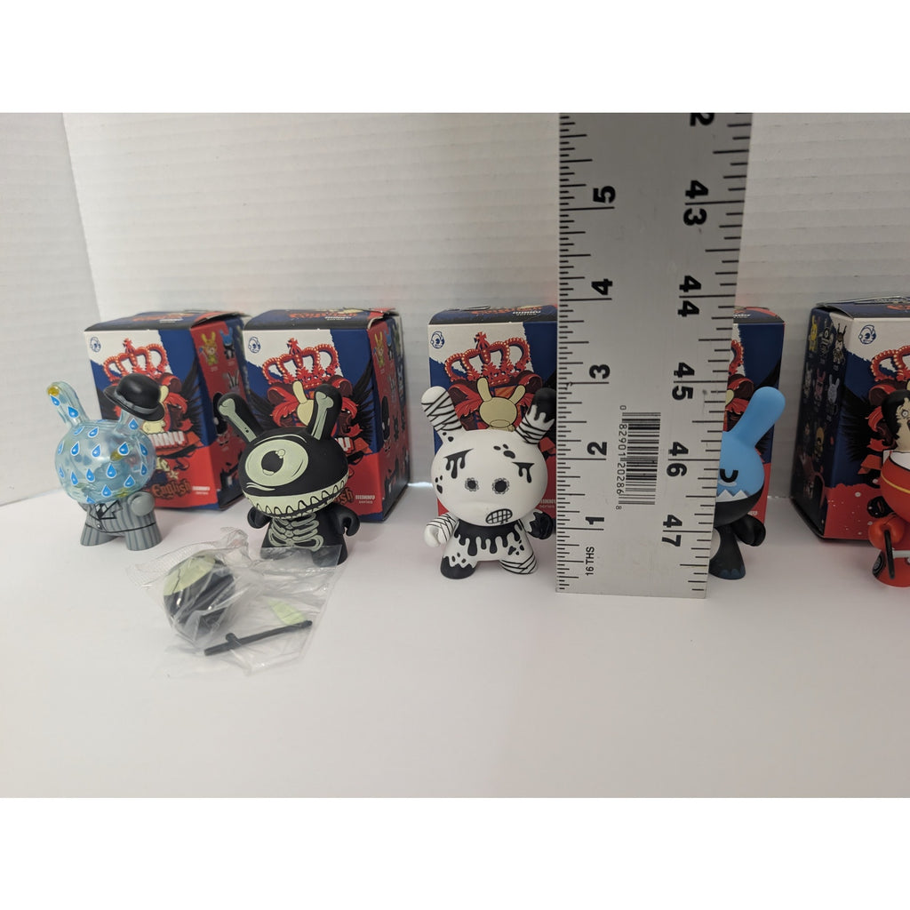 Kidrobot UK Dunny Series 2008 Vinyl Figure Lot of 5 with Original Boxes