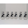Set of 6 Vintage 1973 Pepsi Collector Series Pepe Le Pew Glass Set Looney Tunes Warner Bros