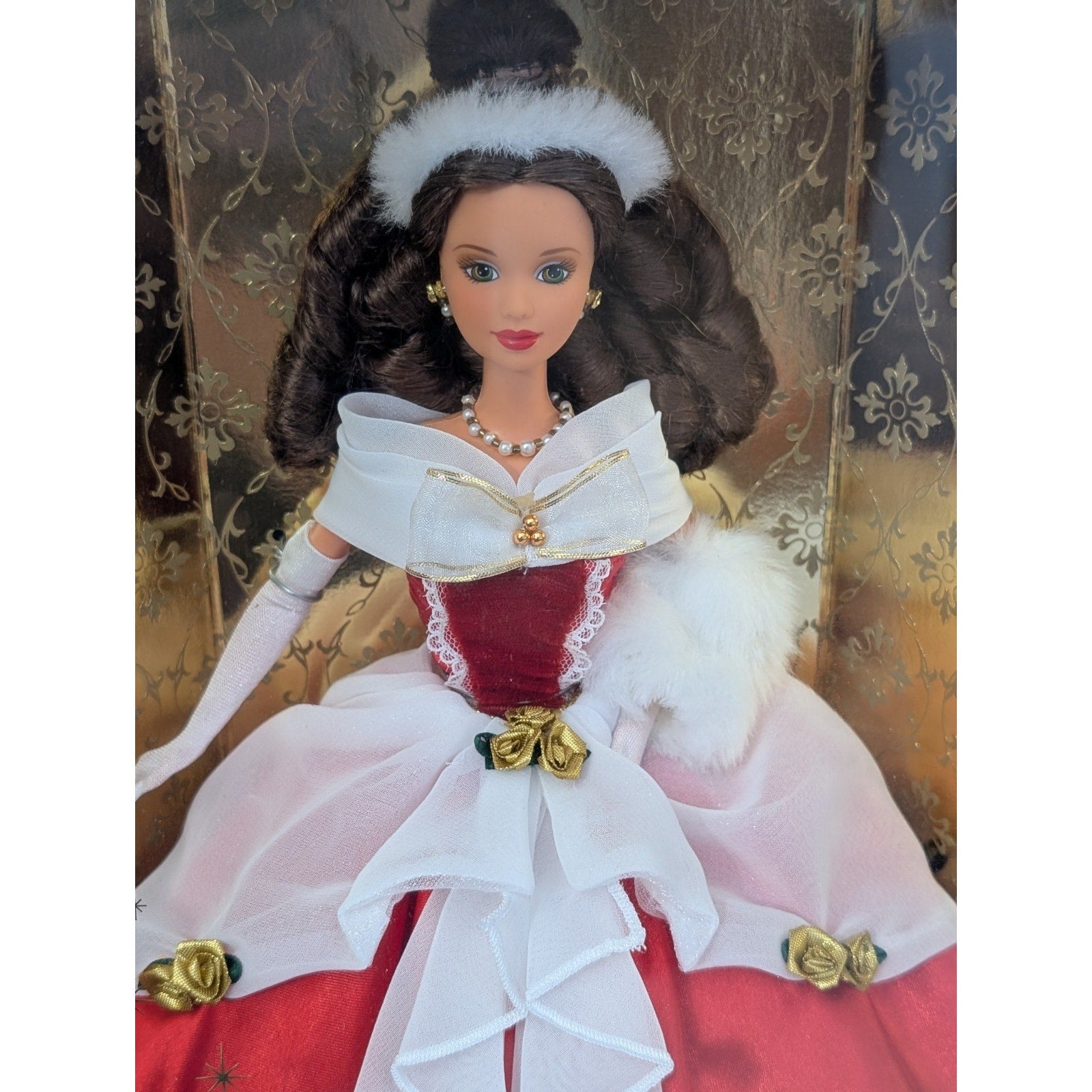 1998 Disney's Beauty And The Beast Belle Doll Winter Dream KB Toys Exclusive New