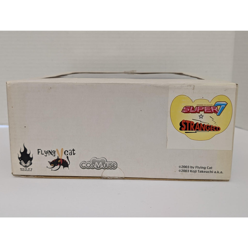 Koji Takeuchi CosMouse Super7 Strangeco Vinyl Figure Flying Cat 2003 Rare