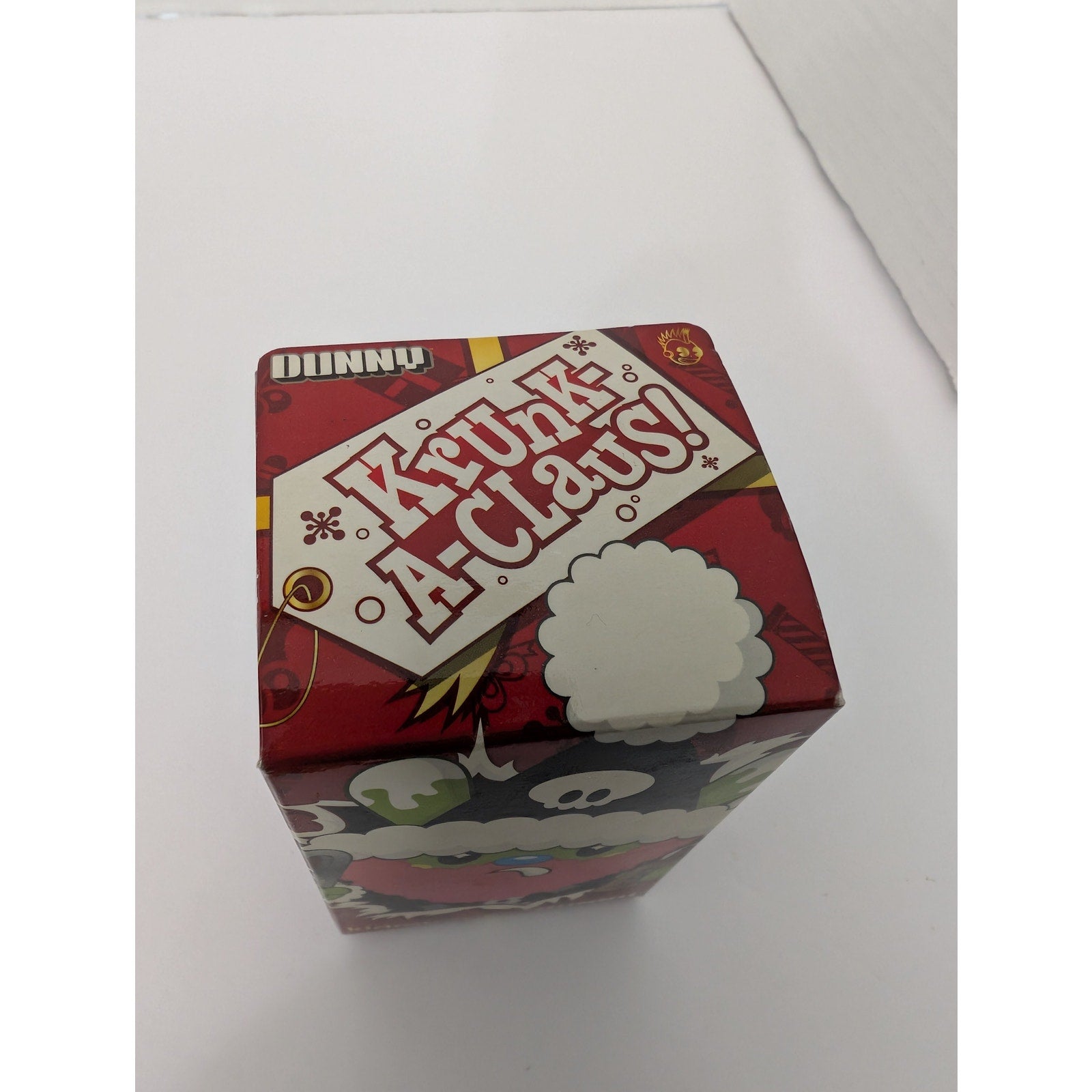 Kidrobot Dunny 2012 Series "Krunk-A-Claus" by Kronk - 3" Vinyl Figure with Box