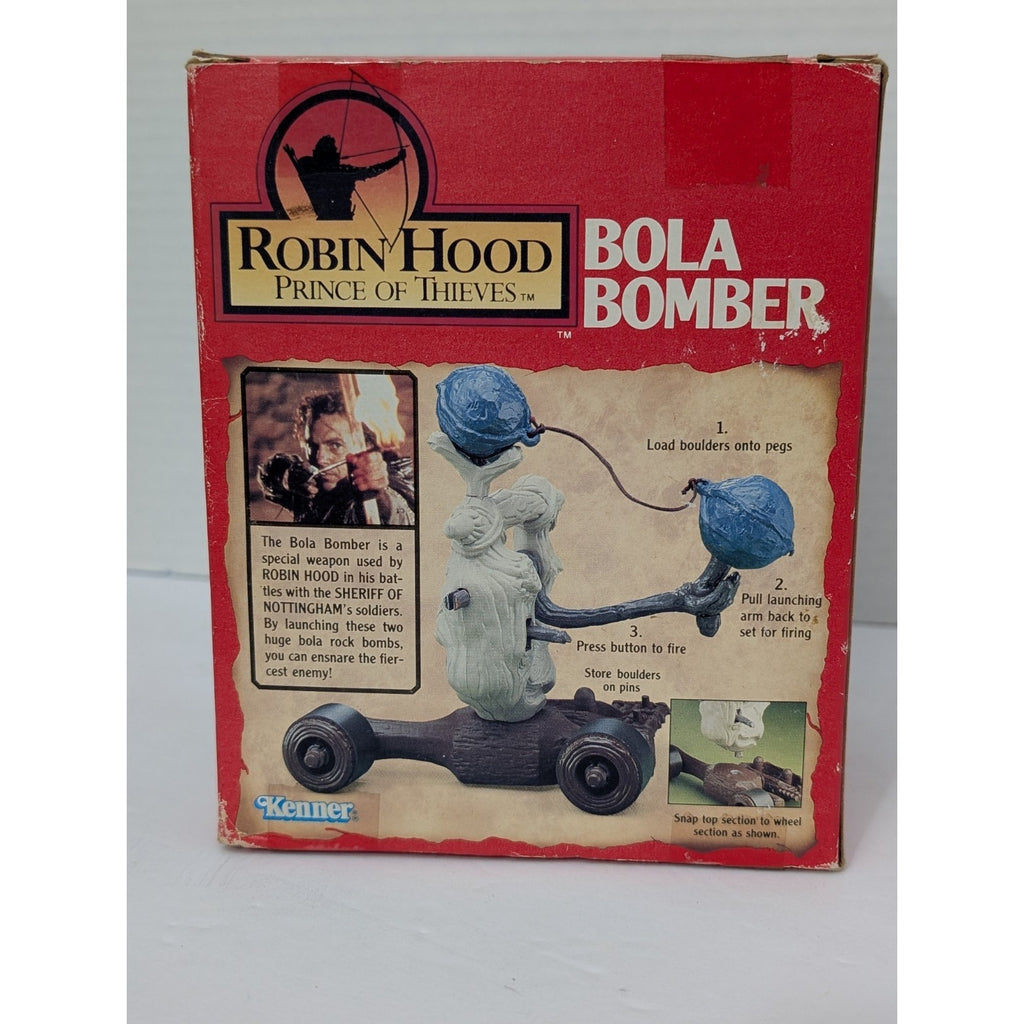 Vintage 1991 Kenner Robin Hood Prince of Thieves Bola Bomber Pre-Owned w/ Box