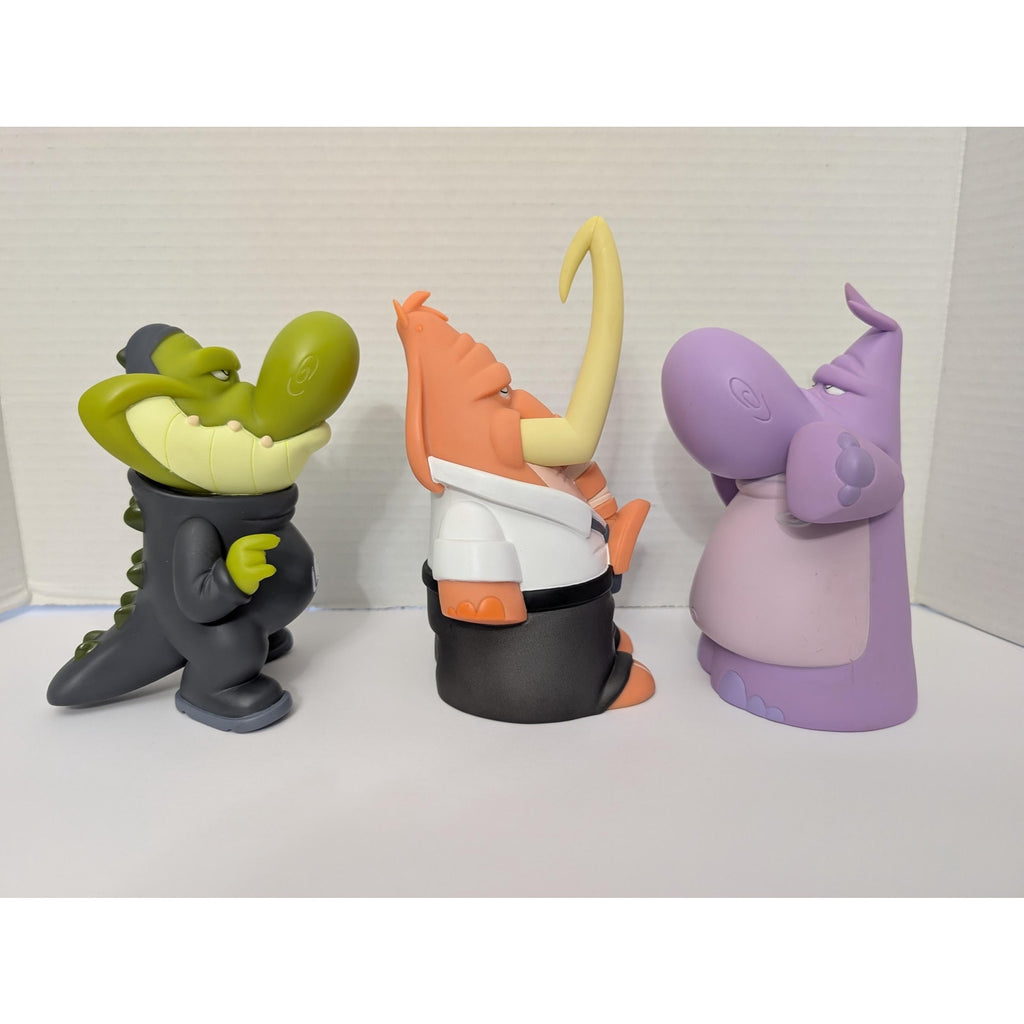 2006 Sam Fout x Play Imaginative Project Neptoon Vinyl Figures - Gort, Elliot, Hippo