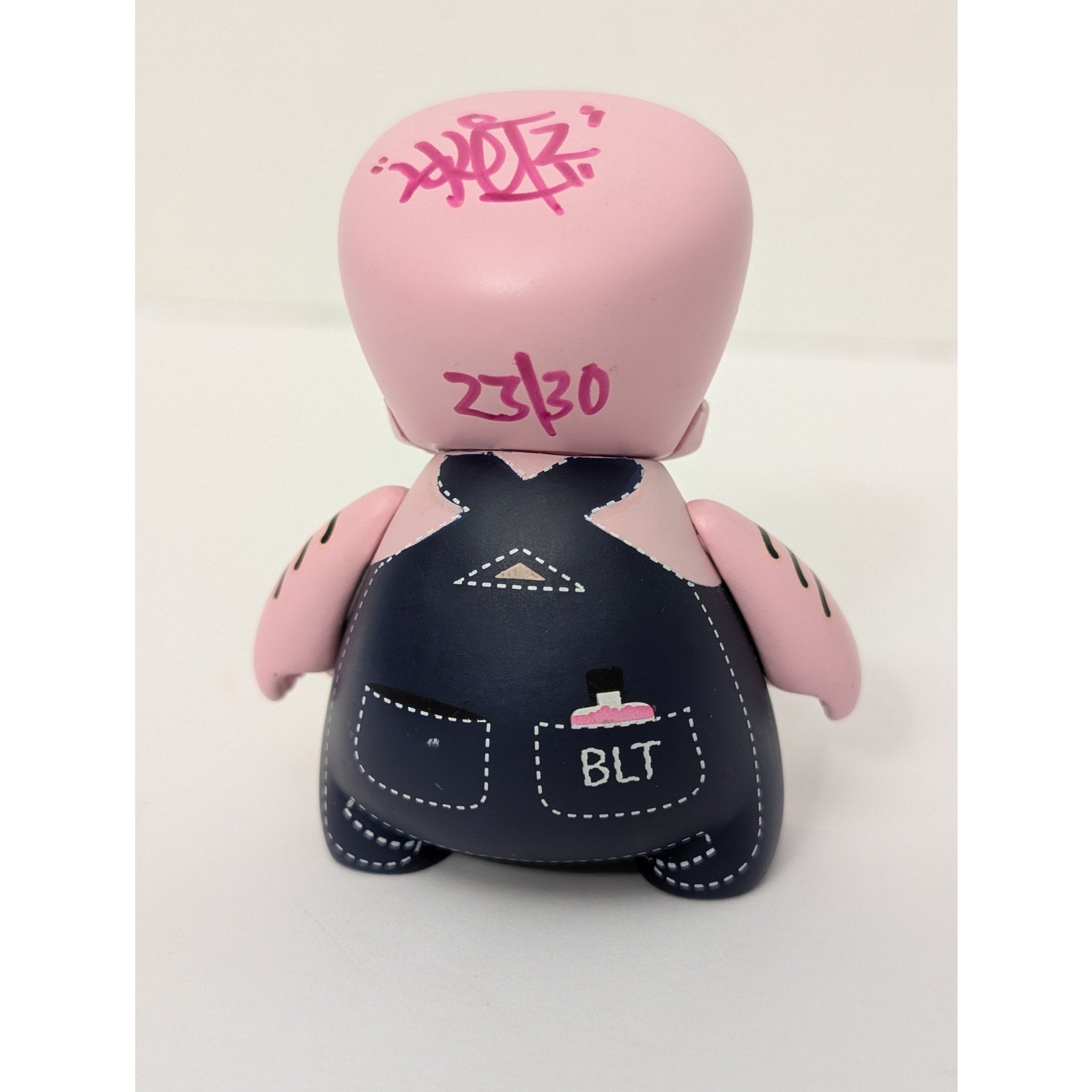 Sket One Bic Buddy Series 1 BLT Pig Vinyl Figure Hand Signed 2009 Rare