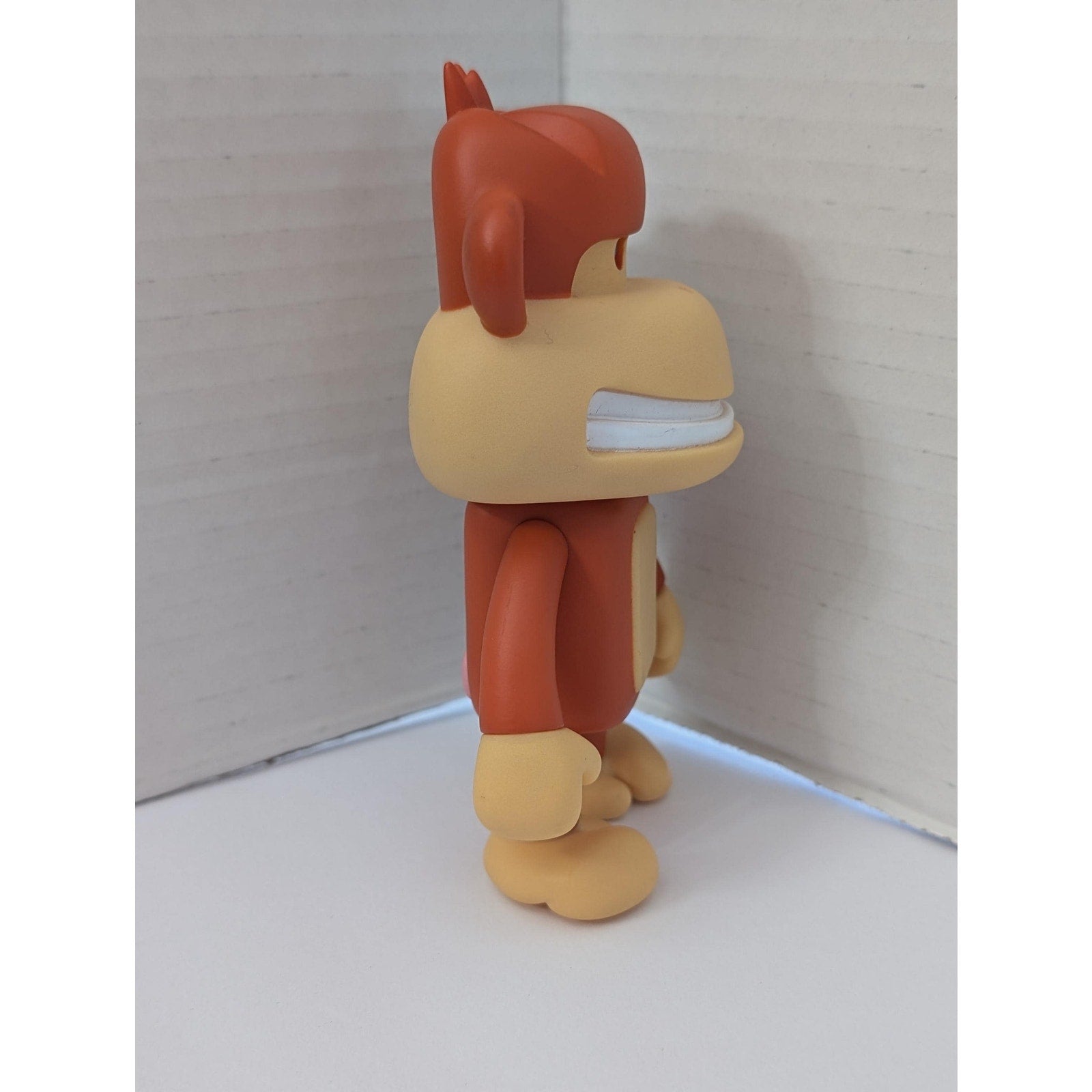 adFunture Workshop G3 Monkeybusiness Orange Vinyl Figure Blue Eyes Designer Toy 2002