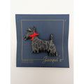 Jacqui Ertischek Alaskan Studio Clay Scottie Dog Pin Handcrafted Artisan Brooch