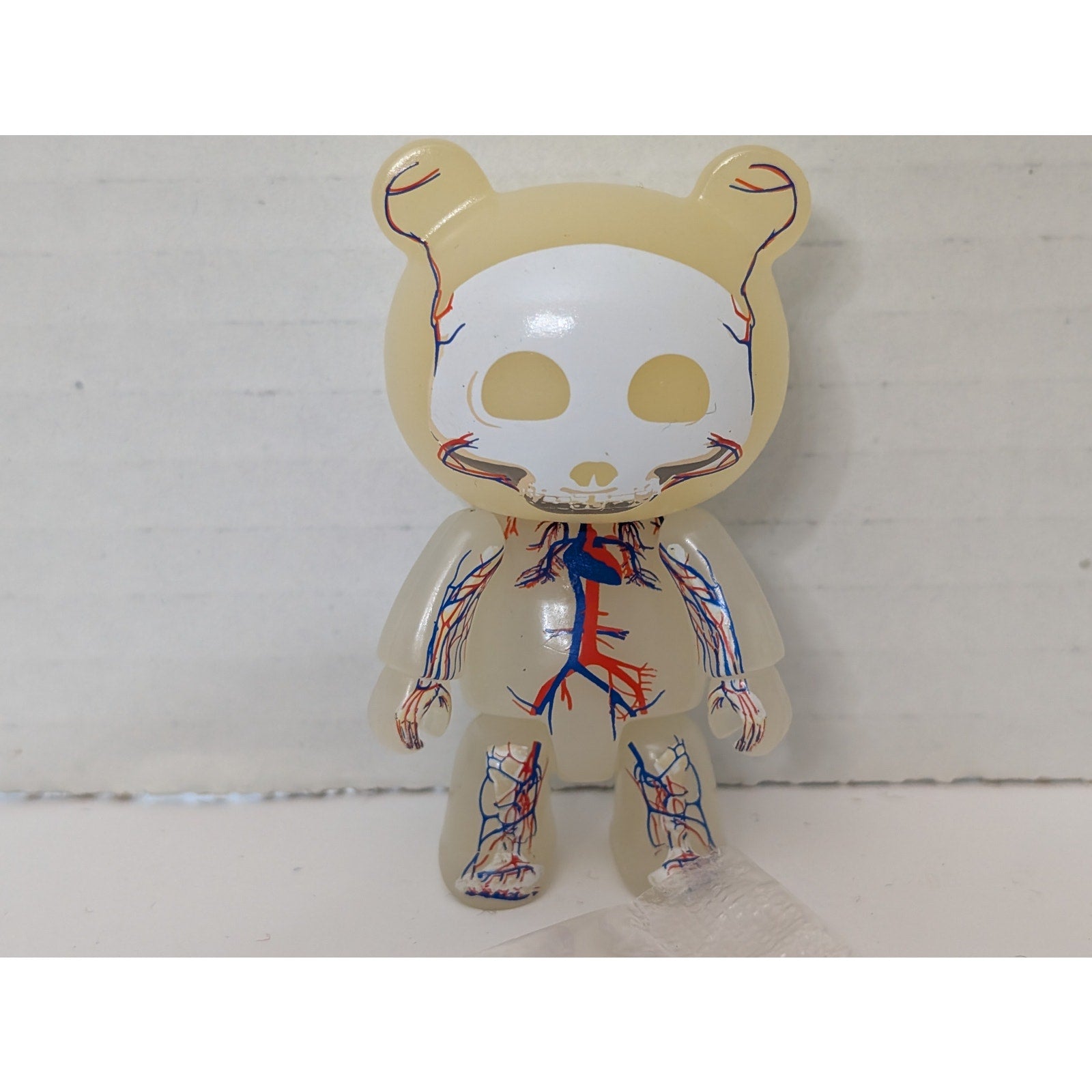 Skelanimals Qee 2.5" Visible Chung Kee GID Edition Vinyl Figure Toy2R Boxed