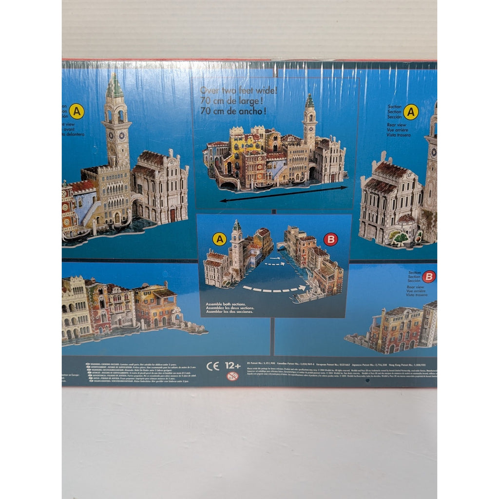 Puzz3D Venice Italy 3D Foam Jigsaw Puzzle 1580 Piece Challenge Wrebbit