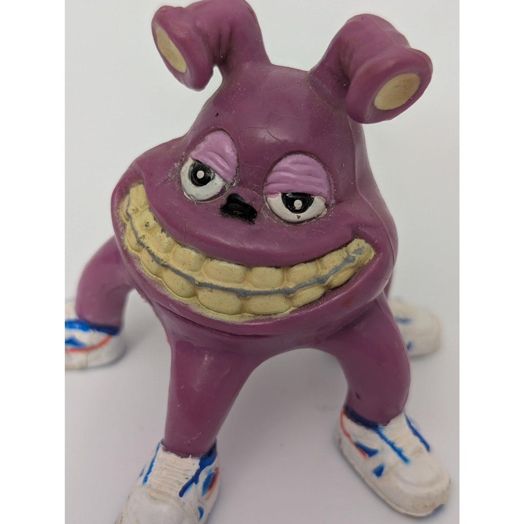 Vintage 1980s Keds Purple Alien Monster Promotional Figure Rare PVC Toy