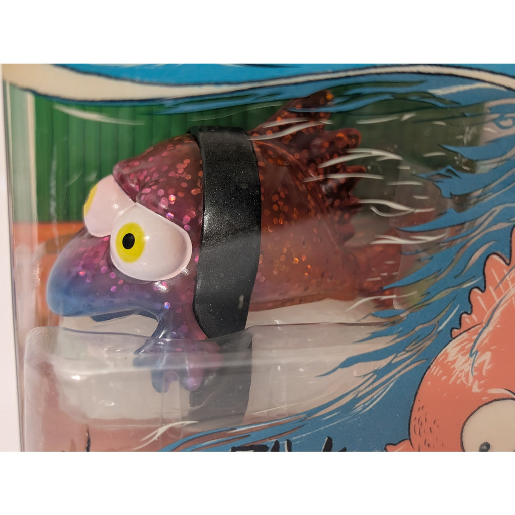Kidrobot The Simpsons Nigiri Blinky the Fish Rainbow Glitter Vinyl Figure 2019