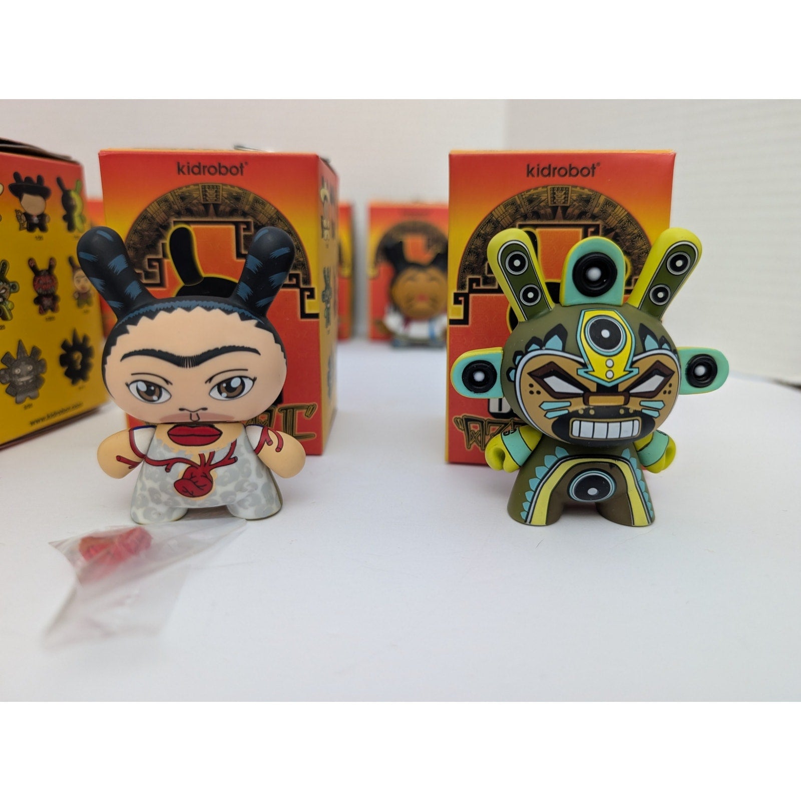 Kidrobot Azteca II Dunny Lot of 11 Rare Vinyl Figures Jesse Hernandez Series