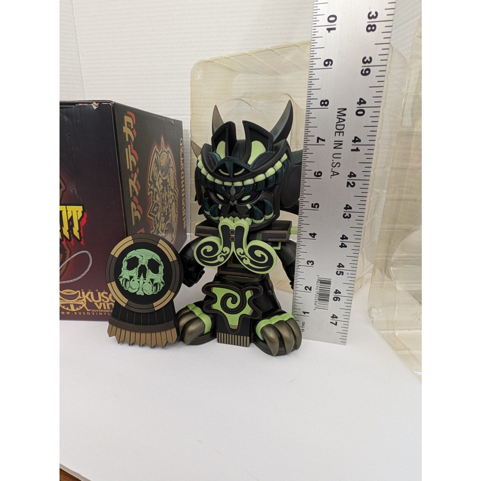 Signed Jesse Hernandez X Hydro74 Death Serpent Ghost Edition Glow in the Dark Vinyl Figure