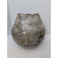 Beautiful Studio Pottery Asymmetrical Bowl Vase By Trish Adams