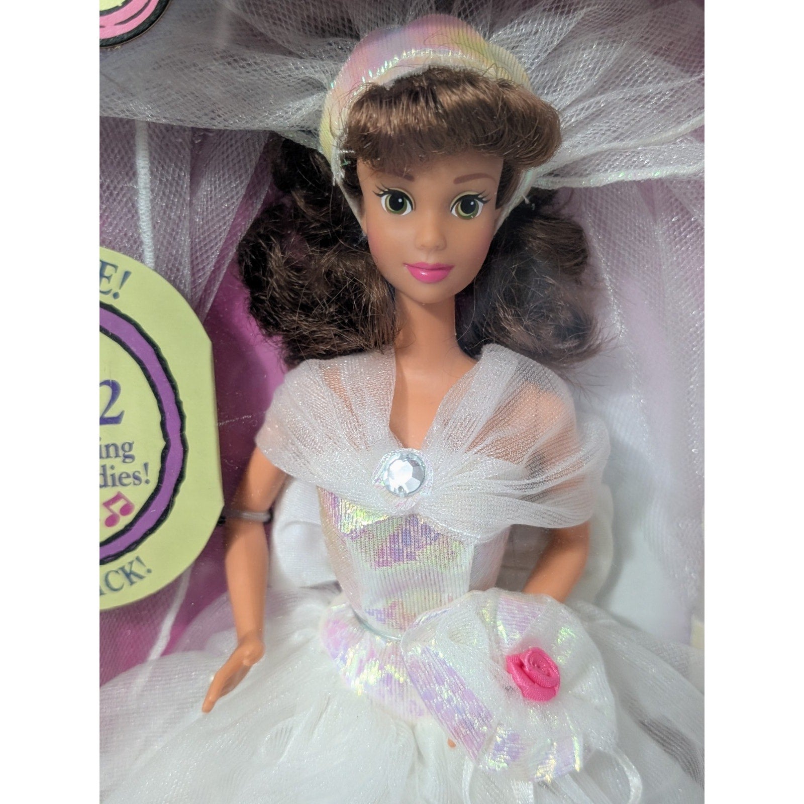 Vintage Disney Beauty & the Beast Musical Wedding Deluxe Gift Set 1993 Mattel