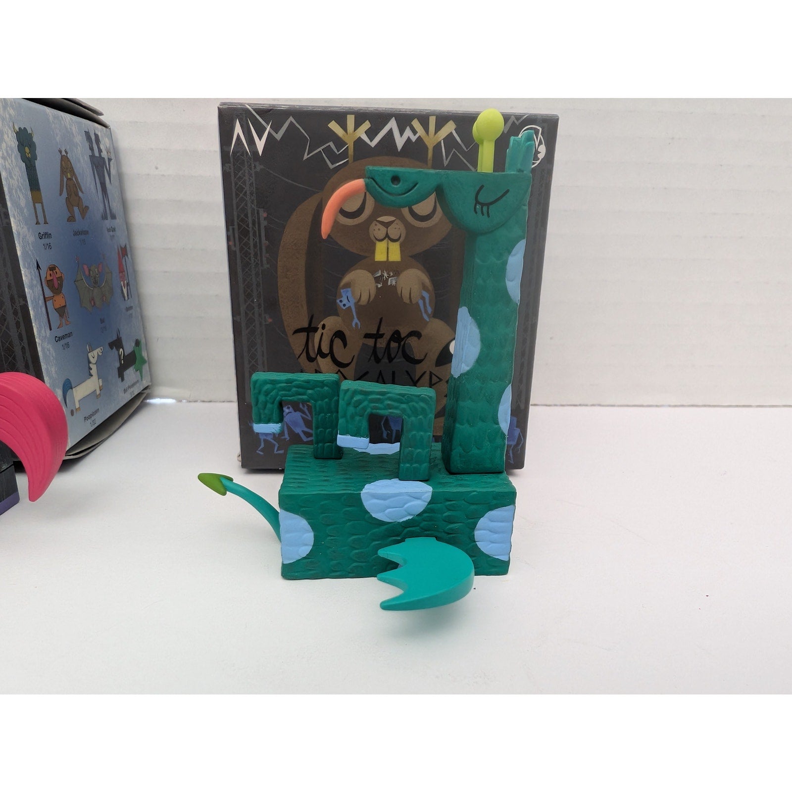 Kidrobot Amanda Visell Tic Toc Apocalypse 3-Figure Evil Poopicorn Giraffagon Jackalope