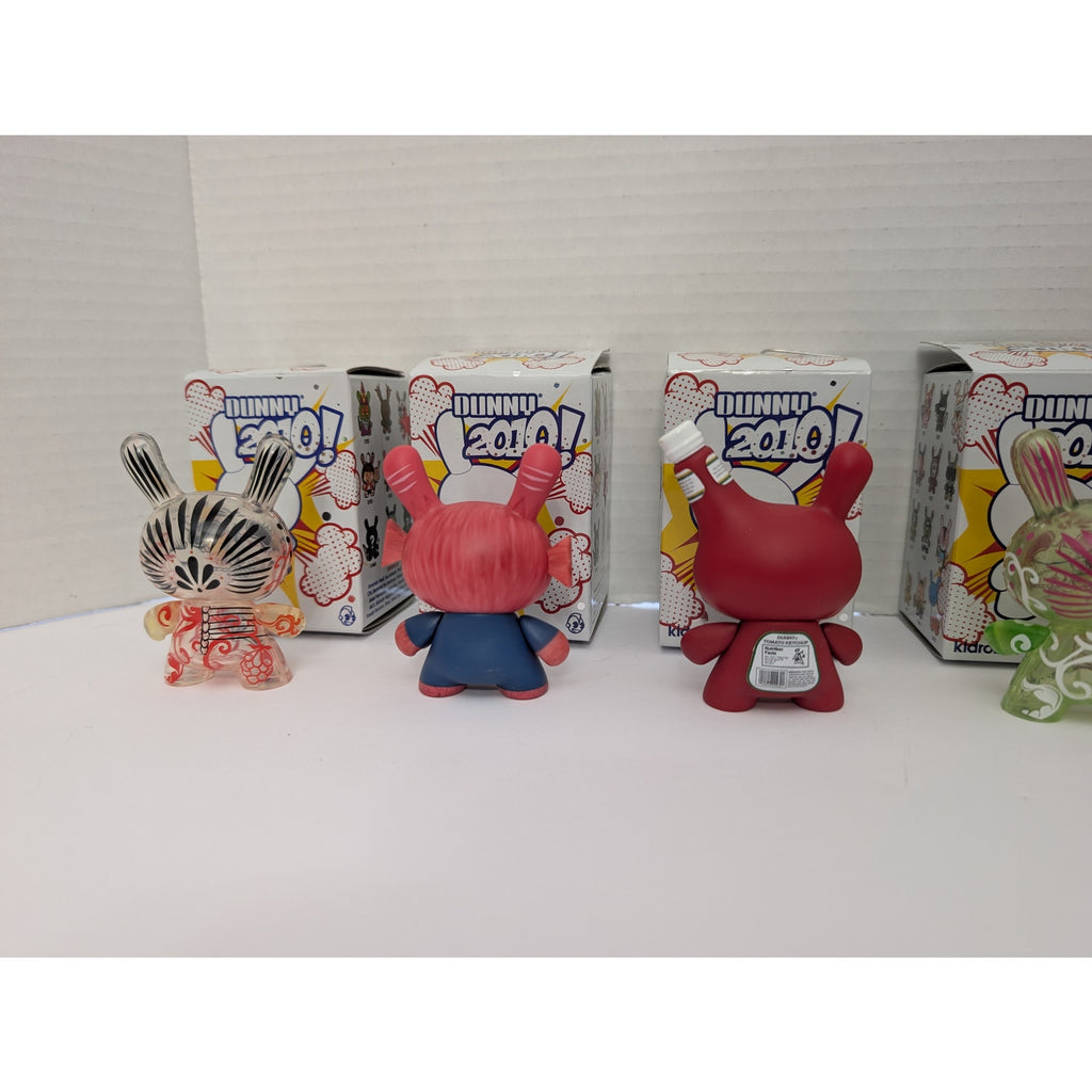 Kidrobot Dunny 2010 5 Sket One, Shawnimal, Jesse Hernandez, Michelle Valigura, Tado