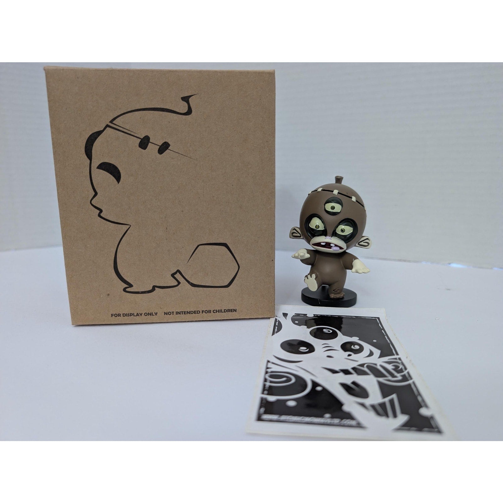 Atomic Monkey 2006 Franken Monkey Brown Limited Edition Vinyl Figure Roberto Jauregui