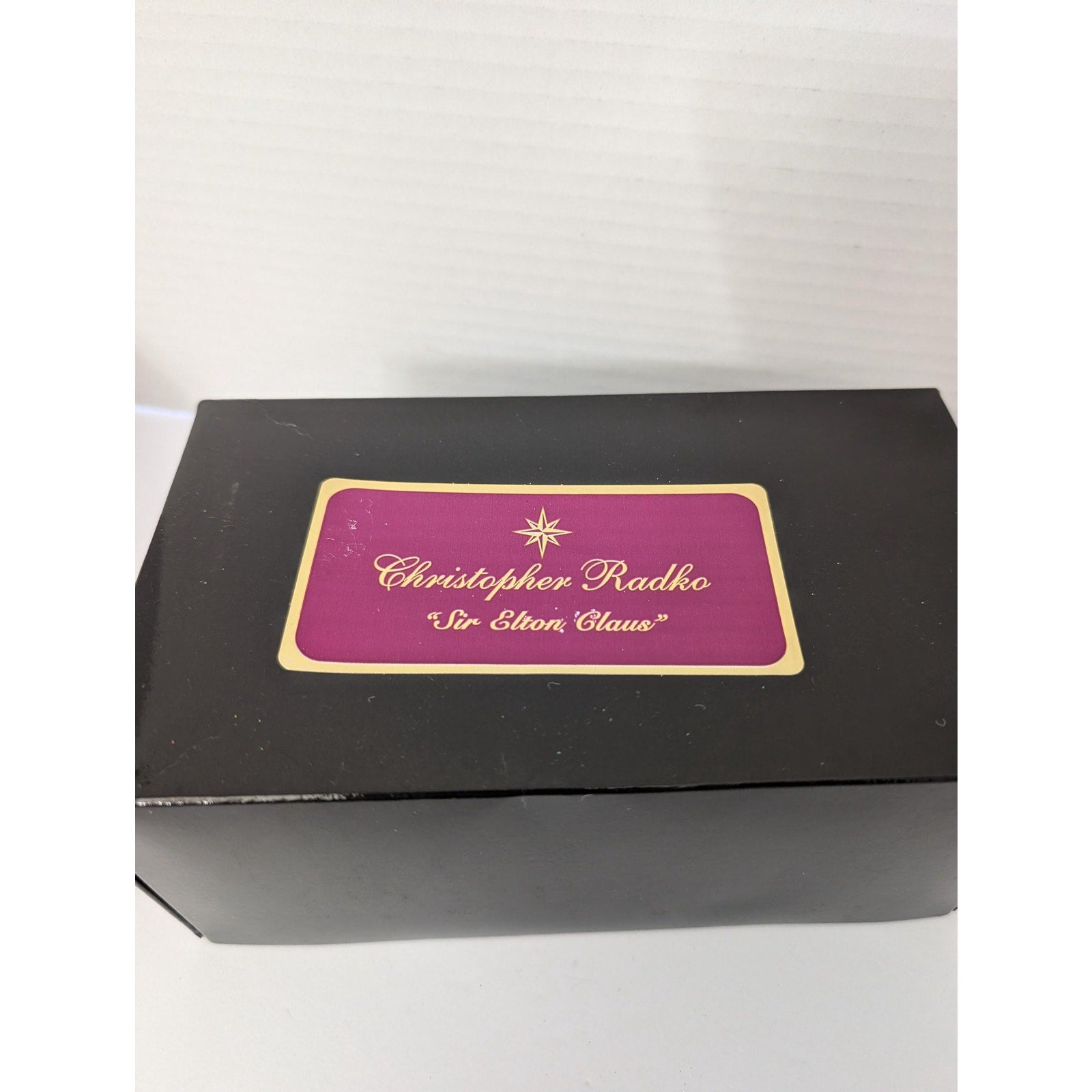 Christopher Radko Sir Elton Claus Glass Ornament Elton John AIDS Foundation