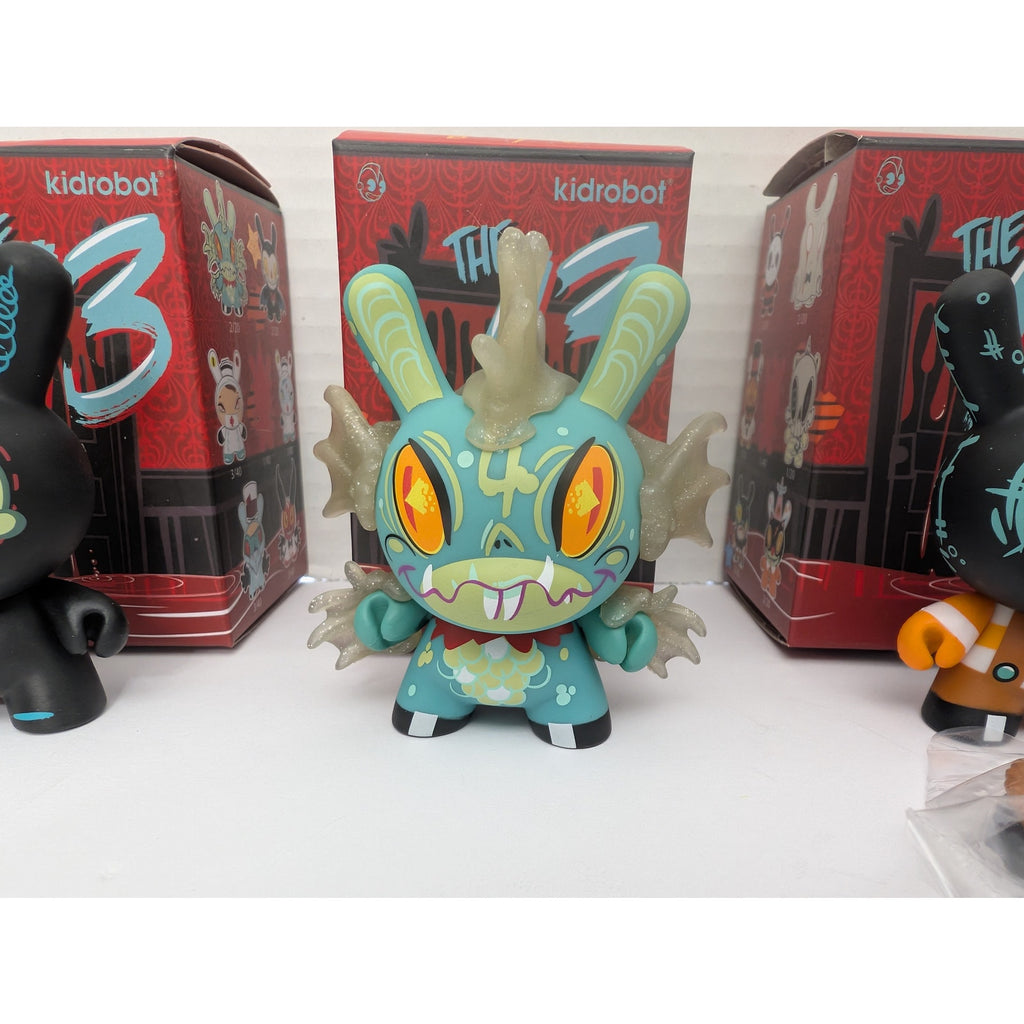 Kidrobot Brandt Peters "The 13" Dunny Series (2015) 5-Figure Collection