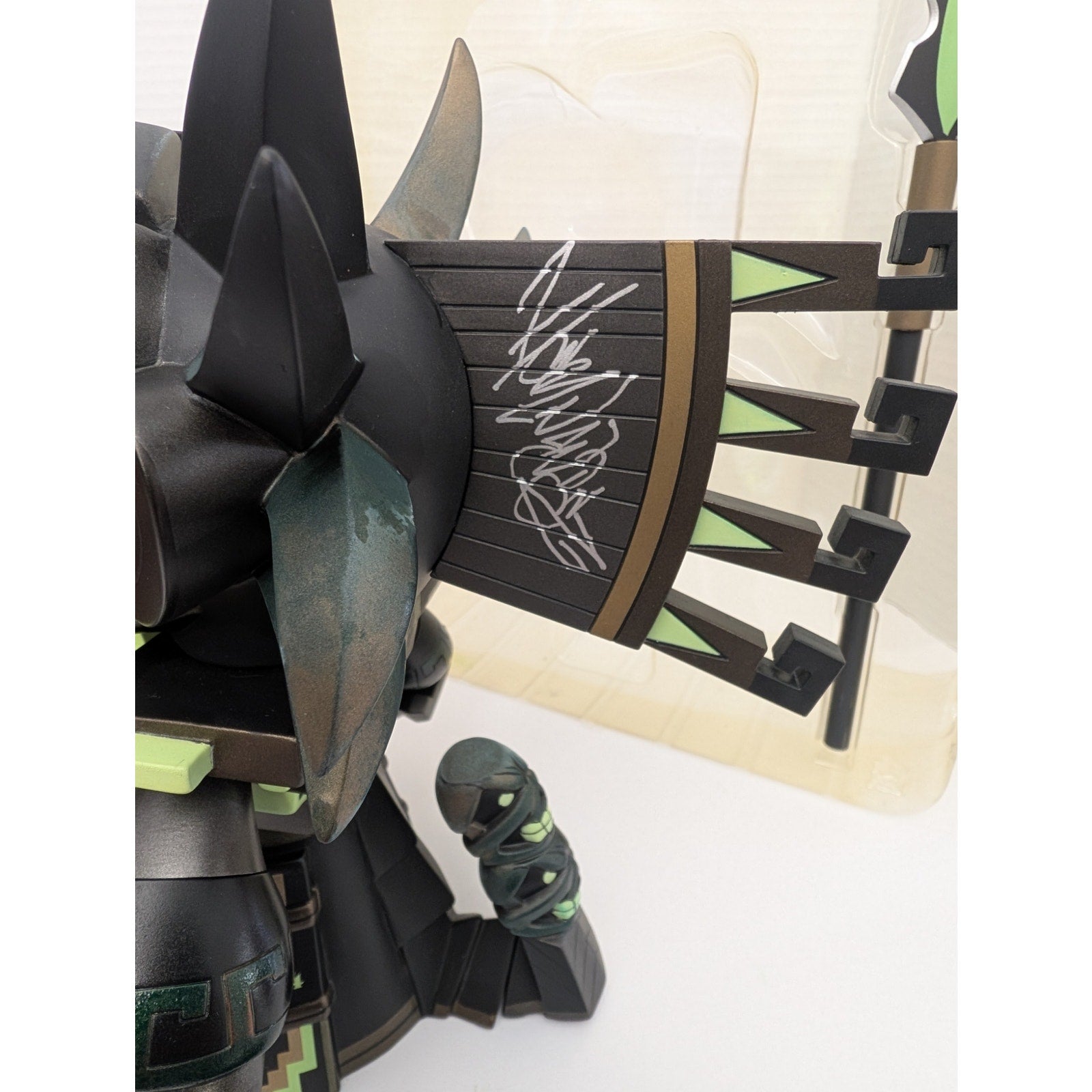 Signed Jesse Hernandez X Hydro74 Death Serpent Ghost Edition Glow in the Dark Vinyl Figure