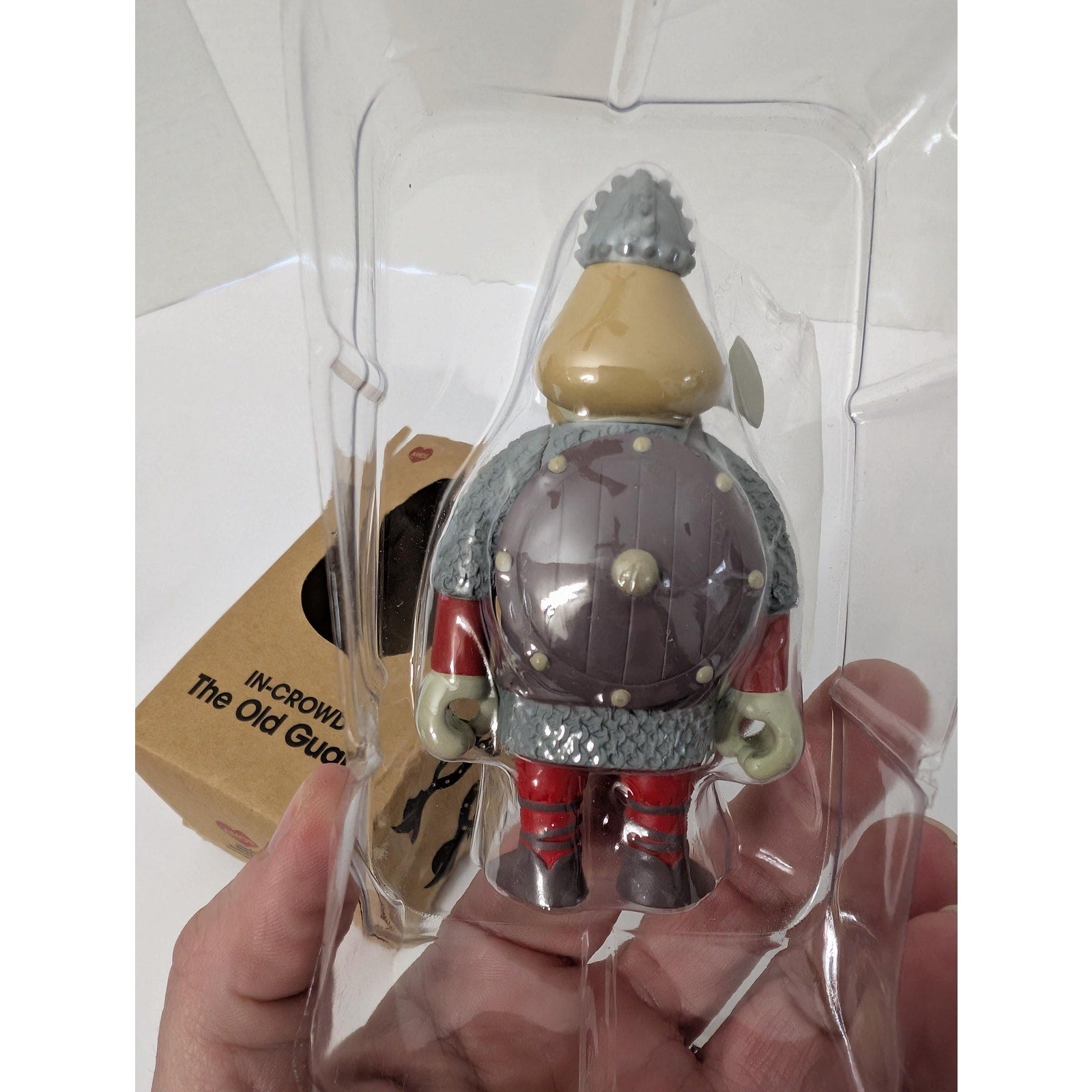 Amos Novelties In-Crowd "The Old Guard" Hengist Vinyl Figure James Jarvis Rare