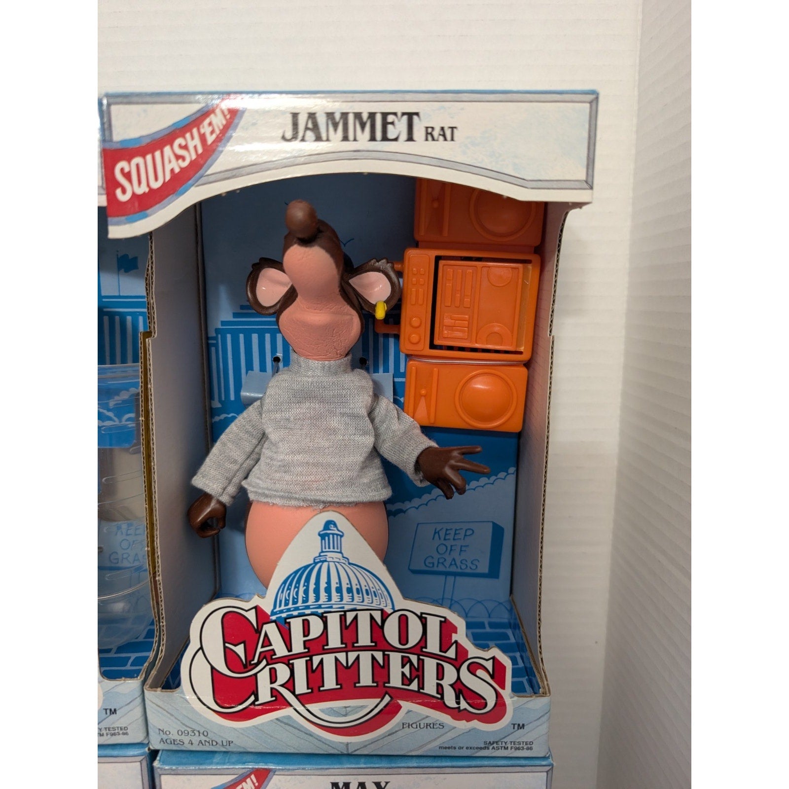 1992 Kenner Capitol Critters Action Figures Complete Set 6 Max Jammet Moze New