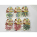 Lot of 6 Vintage Build Your Own Garden Plastic Miniature Sets New on Card
