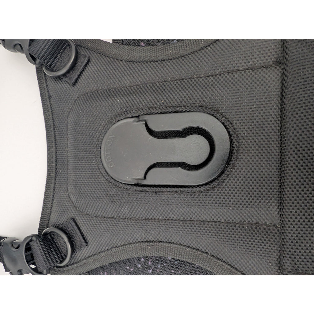 Cotton Carrier Camera Harness System Black Dual Shoulder Vest Strap