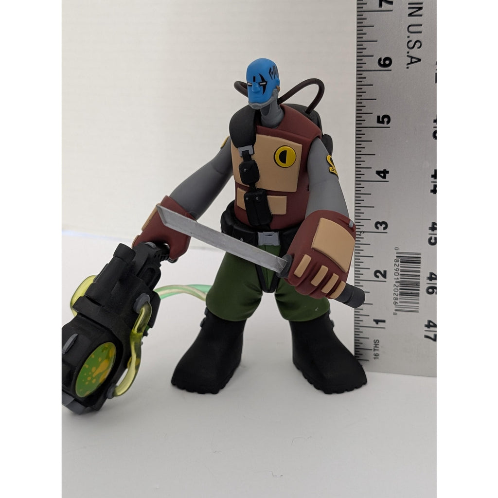 Four Horsemen Studios Magma CORPS Blue Face Action Figure Katana 2005