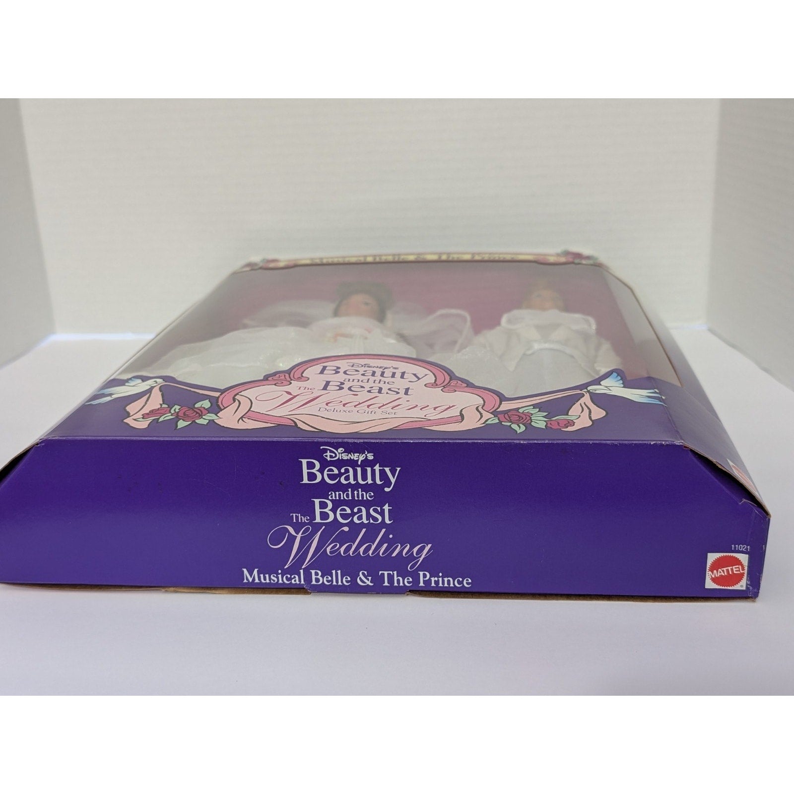 Vintage Disney Beauty & the Beast Musical Wedding Deluxe Gift Set 1993 Mattel