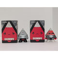Kidrobot Andrew Bell Pyramidun Dunny Vinyl Figure Lot Red & Grey 2013