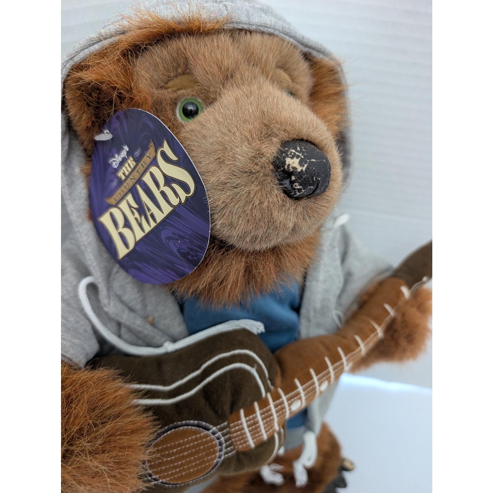 Rare Country Bears Disney Plush Lot of 6 Vintage Jamboree Bears with Musical Instruments