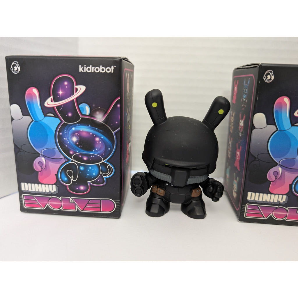 Kidrobot Dunny Evolved Huck Gee "iPolice" Riot & Search Vinyl Figure Lot 2013