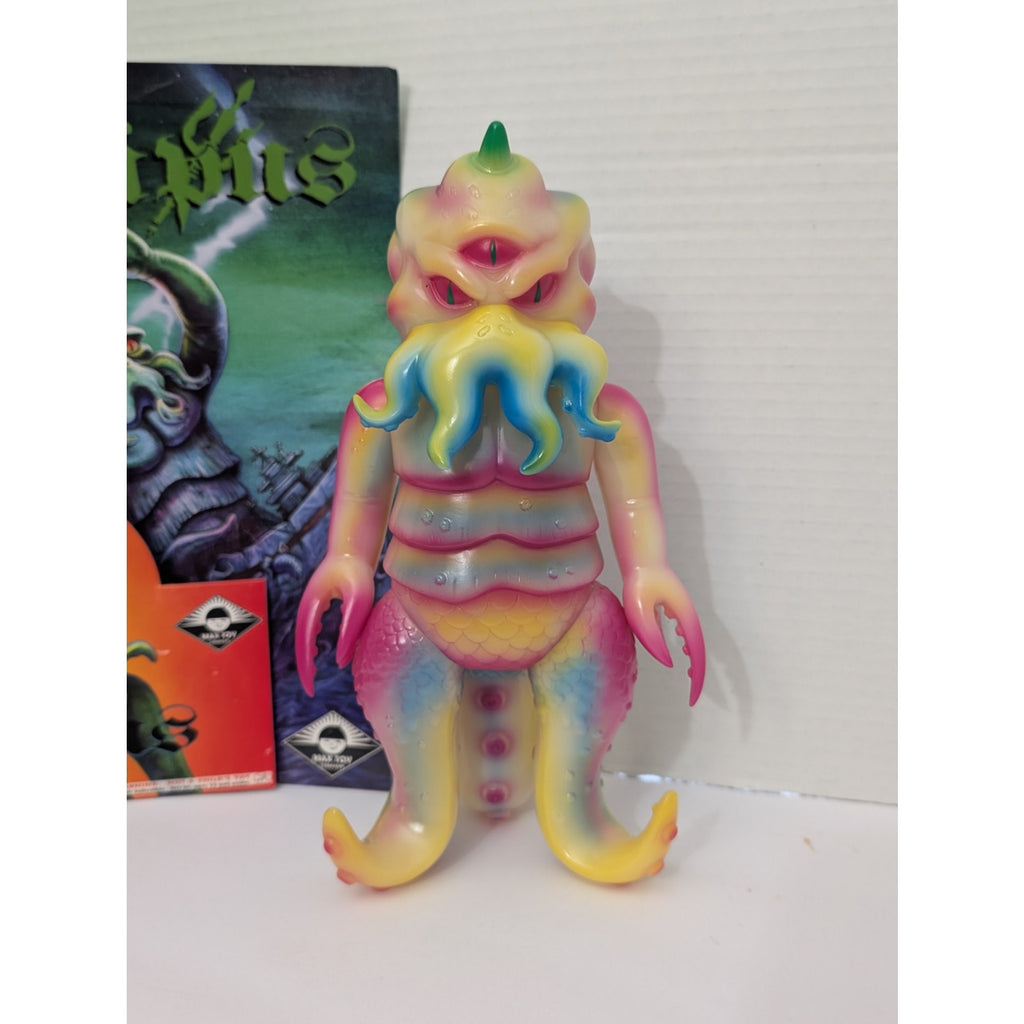 Max Toy Company Mark Nagata Kaiju Tripus 2.0 Rainbow Soft Vinyl Figure Japan